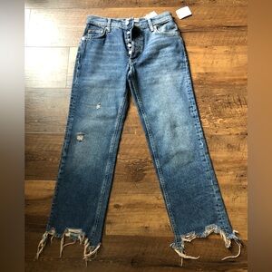 We The Free Distressed Blue Women's Jeans size: 24